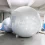 giant inflatable ornament balls